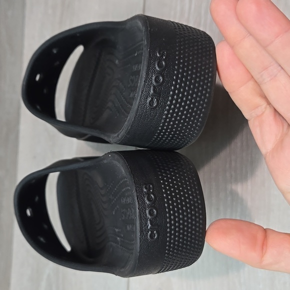 Crocs Women Iconic Comfort Classic Platform Sandals shoes sz 7 - Picture 7 of 11